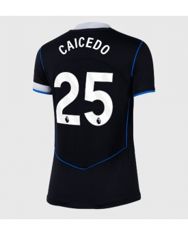 Billige Fotballdrakt Chelsea Moises Caicedo #25 Replika Tredjedrakt Dame 2025-26 Kortermet Billige Fotballdrakt Chelsea Moises Caicedo #25 Replika Tredjedrakt Dame 2025-26 Kortermet